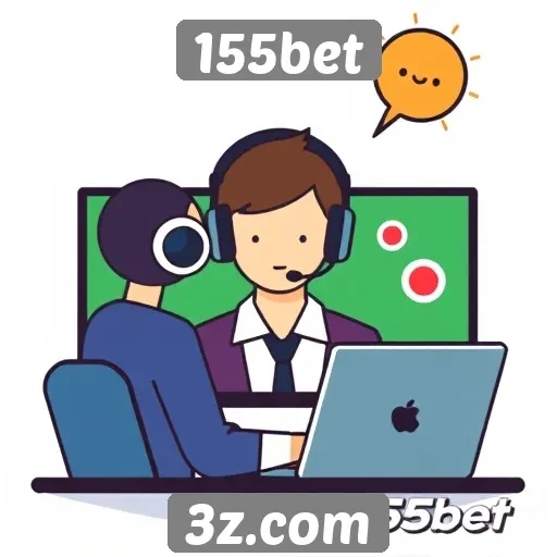 Desempenho do suporte ao cliente no 155bet